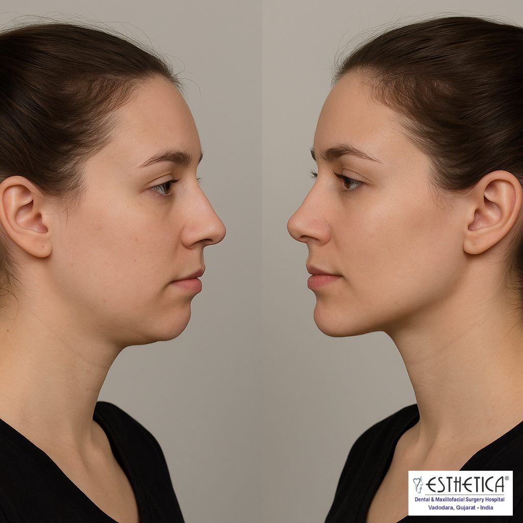 Chin Jawline Contouring November 2025 Vadodara India