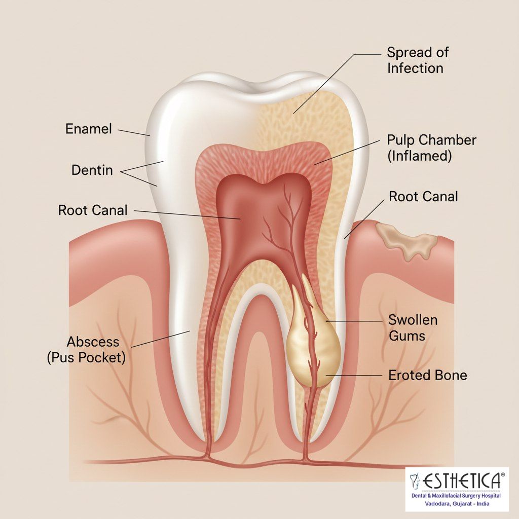 Dental Abscess 5 Dental Abscess Treatment October 2025 Vadodara India