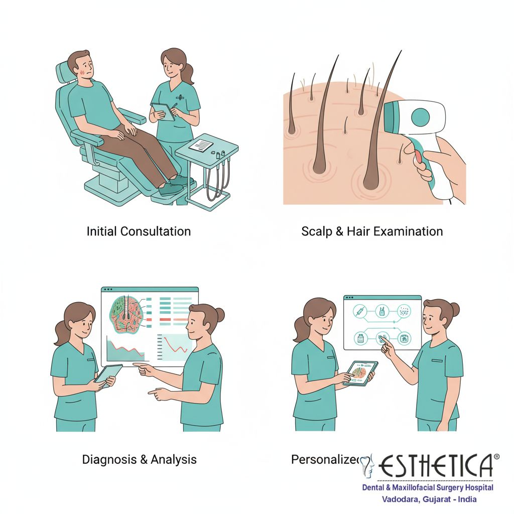 Hair Loss Diagnosis Consultation2 November 2025 Vadodara India