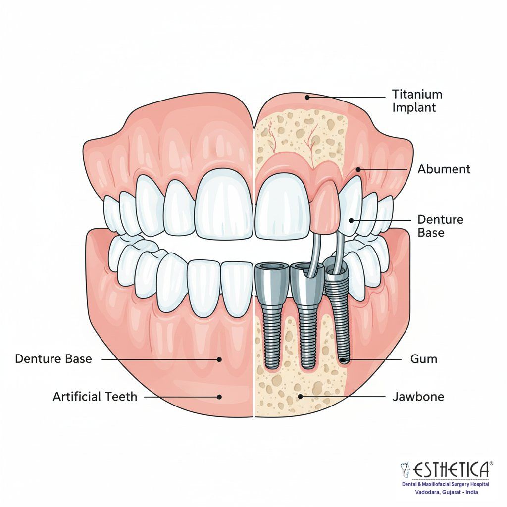 Implant-Supported Dentures 5 Implant Supported Dentures 1 October 2025 Vadodara India