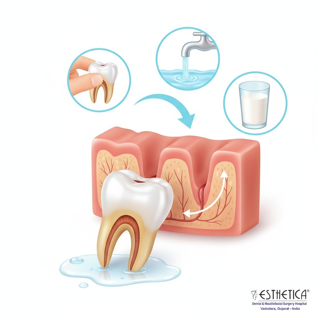 Knocked-Out Tooth Treatment 5 Knocked Out Tooth Treatment October 2025 Vadodara India