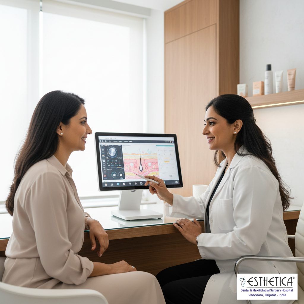 Microneedling with PRP November 2025 Vadodara India