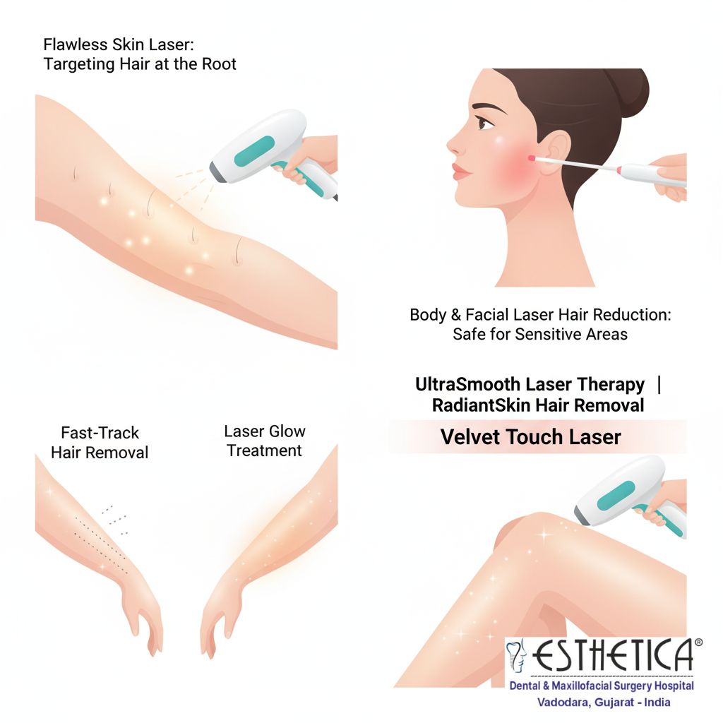 Laser Glow Treatment 2 leser hair removal October 2025 Vadodara India