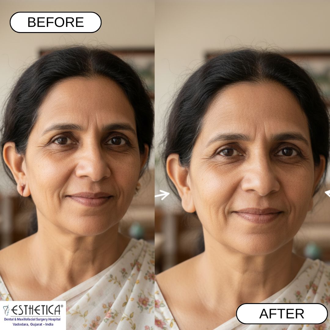 ear lobe repair November 2025 Vadodara India